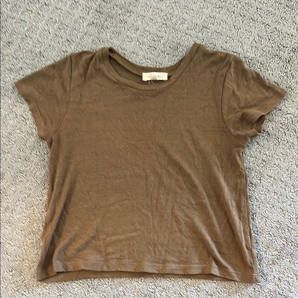Ozma of California Baby Tee Coffee s